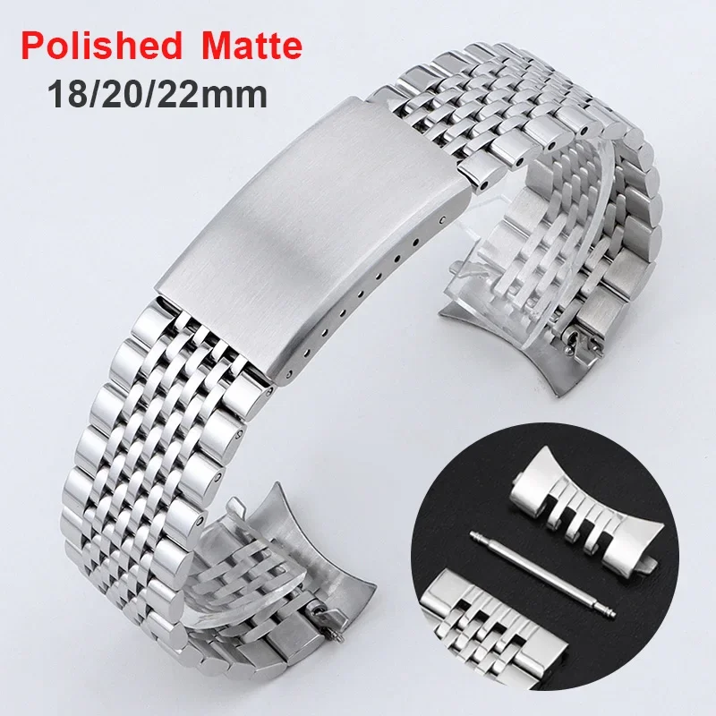 18mm 20mm 22mm Curved Flat End - Seiko Watch Prospex ulasan dan harga