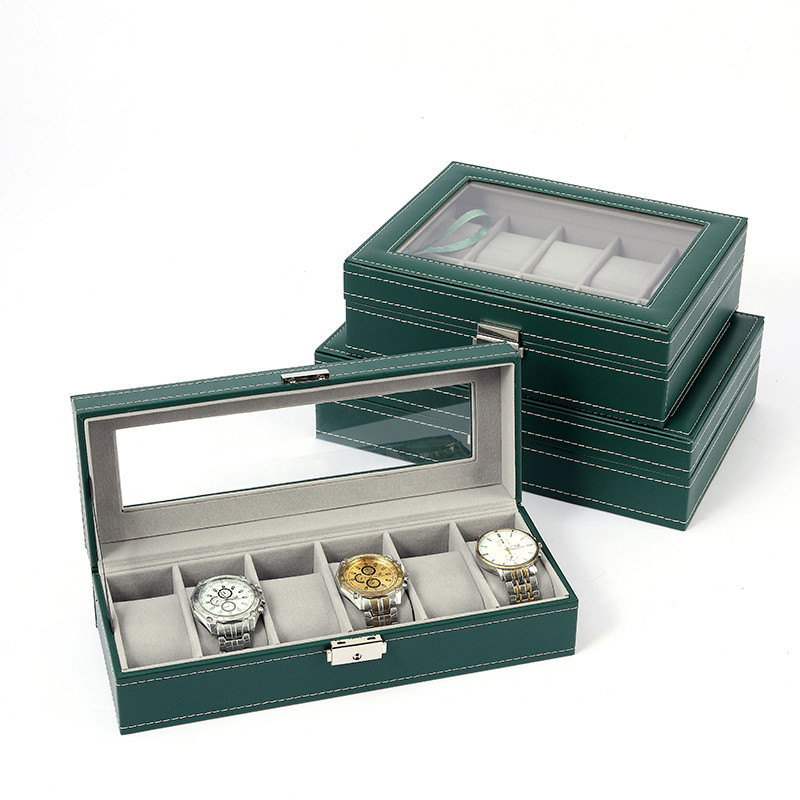 European Leather Watch Storage - Watch Display Box ulasan dan harga