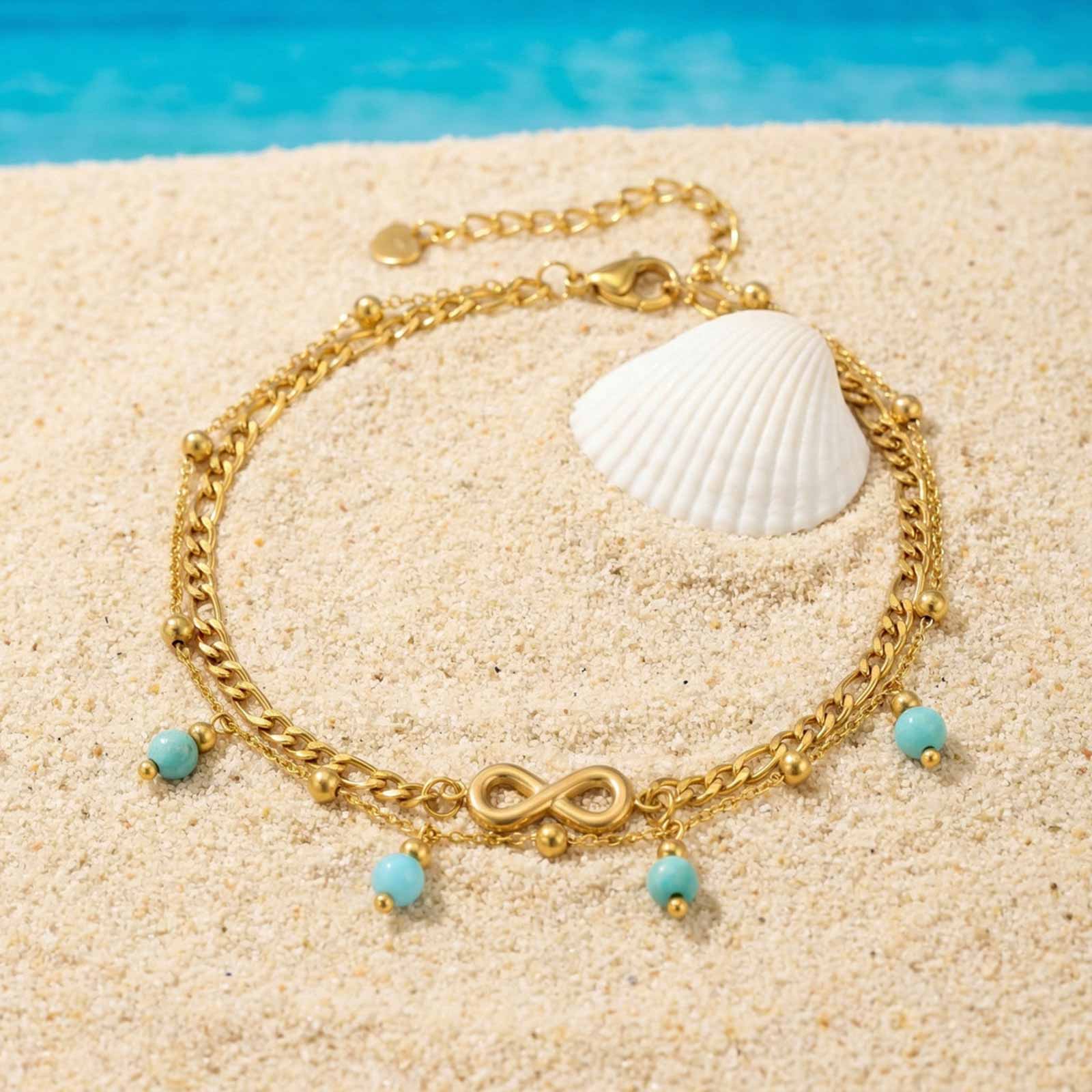 Vnox New Boho Double Layered I - Jc Jewelry & Watches Photos ulasan dan harga