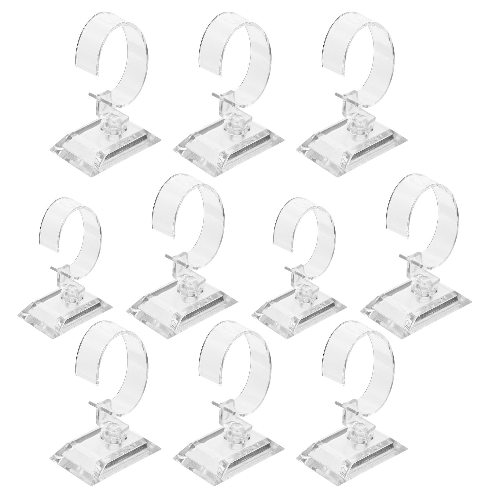 10Pcs C Shaped Transparent Wat - Jewelry And Watches Inc ulasan dan harga